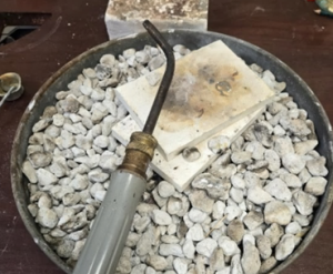 Photo of the acetylene torch