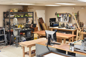 Photo of our wood shop