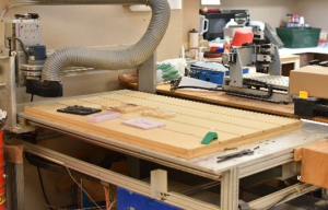 Photo of a CNC router